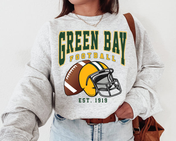 Green bay Football Crewneck Sweatshirt, The Packer Sweater