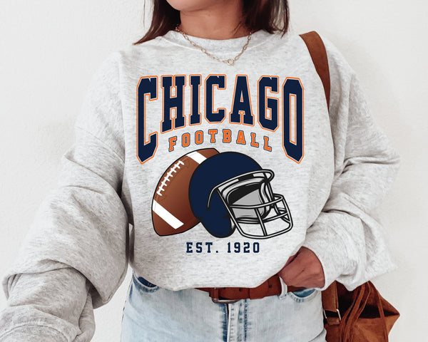 Chicago Football Crewneck Sweatshirt, The Bear Sweater