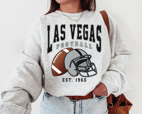 Las Vegas  Football Crewneck Sweatshirt, The Raider Sweater