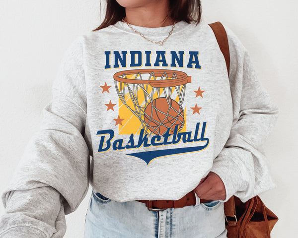 Indiana Basketball Crewneck Sweatshirt, The Pacer Sweater