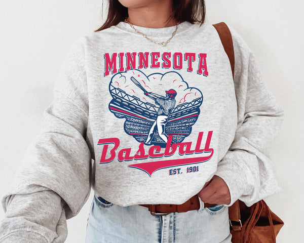 Minnesota Baseball Crewneck Sweatshirt, The Twin Sweater