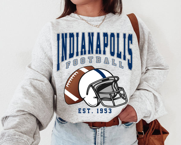 Indianapolis Football Crewneck Sweatshirt, The Colt Sweater