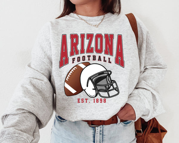 Arizona Football Crewneck Sweatshirt, The Cardinal Sweater