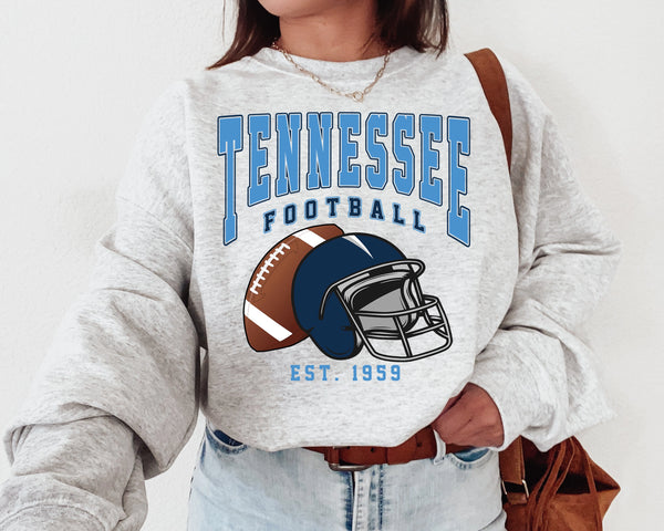 Tennessee  Football Crewneck Sweatshirt, The Titan Sweater