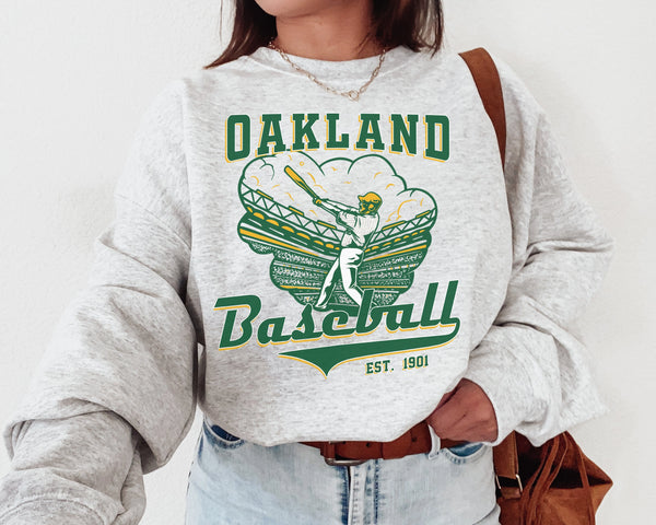 Oakland Baseball Crewneck Sweatshirt, The Athletic Sweater