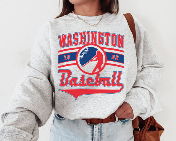 Washington Baseball Crewneck Sweatshirt, The National Sweater