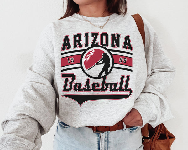 Arizona Baseball Crewneck Sweatshirt, The Diamondback Sweater