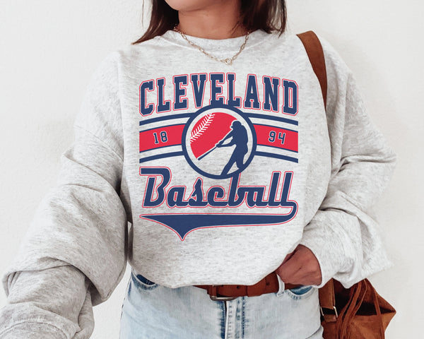 Cleveland Baseball Crewneck Sweatshirt, The Guardian Sweater