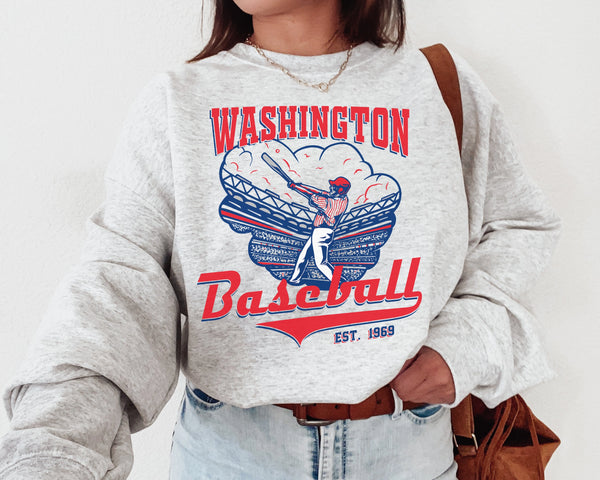 Washington Baseball Crewneck Sweatshirt, The National Sweater