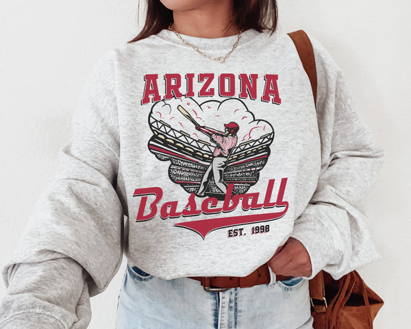 Arizona Baseball Crewneck Sweatshirt, The Diamondback Sweater