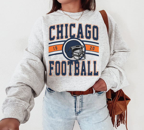 Vintage Chicago Football Crewneck Sweatshirt, The Bear Sweater