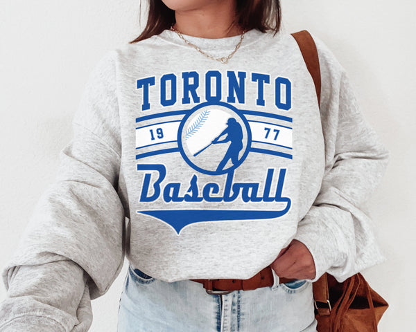 Toronto Baseball Crewneck Sweatshirt, The Blue Jay Sweater