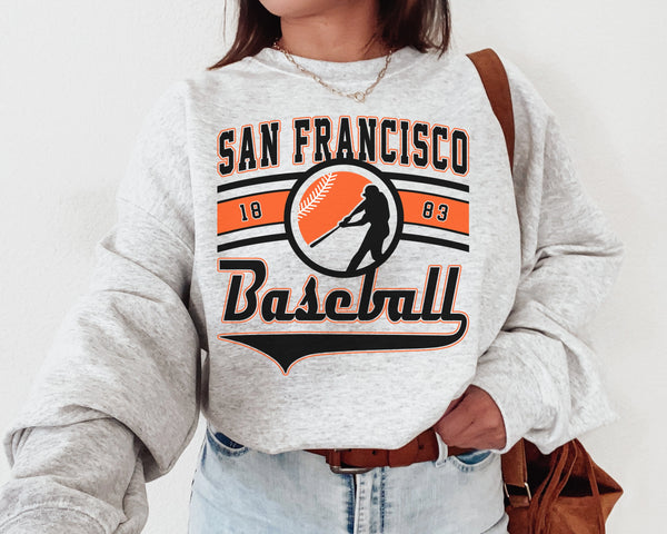 San Francisco Baseball Crewneck Sweatshirt