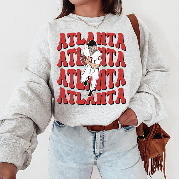 Atlanta Football Crewneck Sweatshirt, The Falcon Sweater