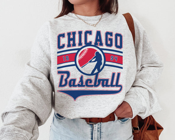 Chicago Baseball Crewneck Sweatshirt, The White Sox Sweater