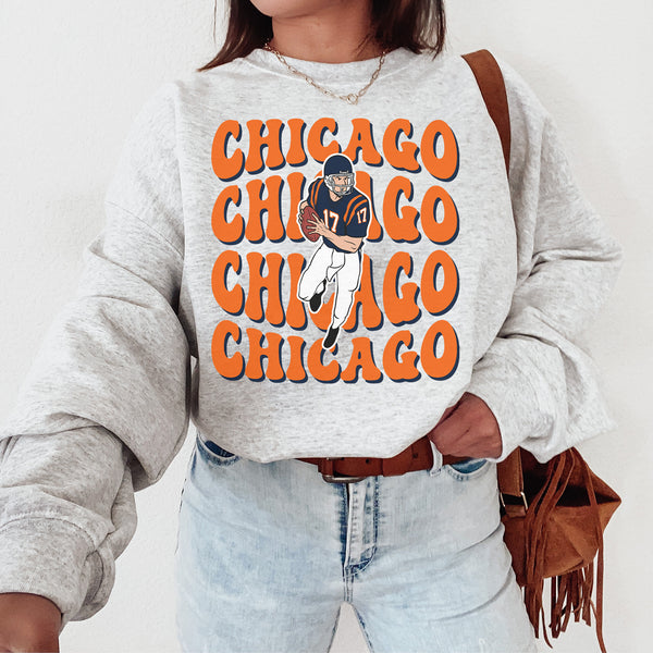 Chicago Football Crewneck Sweatshirt, The Bear Sweater