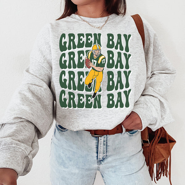 Green Bay Football Crewneck Sweatshirt, The Packer Sweater