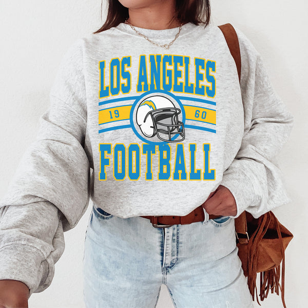 Vintage Los Angeles Football Crewneck Sweatshirt, The Charger Sweater