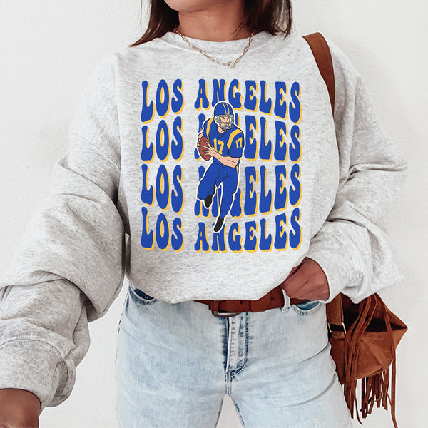 Los Angeles Football Crewneck Sweatshirt, The Charger Sweater