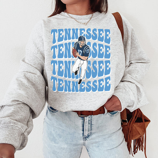 Tennessee Football Crewneck Sweatshirt, The Titan Sweater