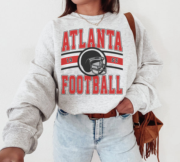 Vintage Atlanta Football Crewneck Sweatshirt, The Falcon Sweater