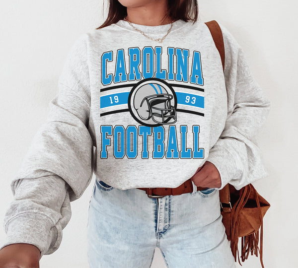 Vintage Carolina Football Crewneck Sweatshirt, The Panther Sweater